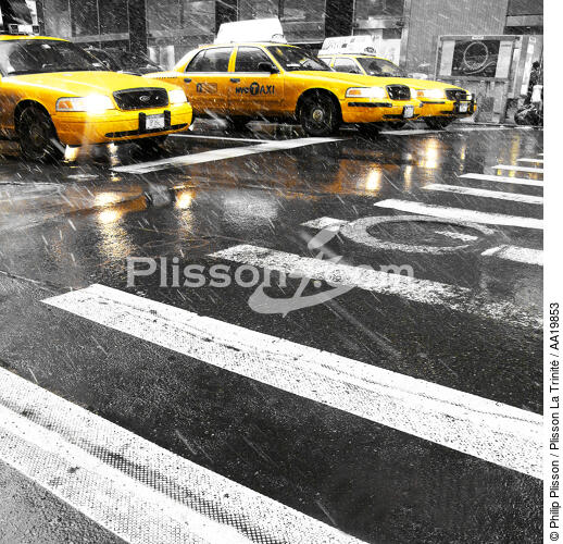New-York city. - © Philip Plisson / Plisson La Trinité / AA19853 - Nos reportages photos - Transport routier