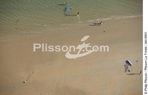 Carnac,plage. - © Philip Plisson / Plisson La Trinité / AA19931 - Nos reportages photos - Sable