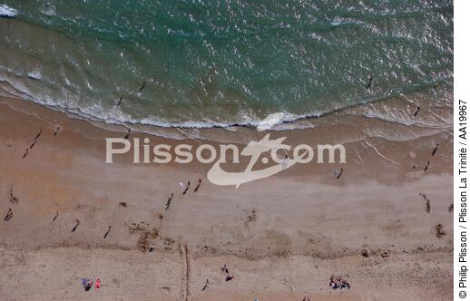 Erdeven,Beach. - © Philip Plisson / Plisson La Trinité / AA19967 - Photo Galleries - Erdeven
