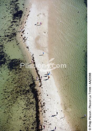 La Trinité sur Mer,beach. - © Philip Plisson / Plisson La Trinité / AA20088 - Photo Galleries - Men Du