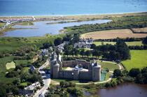 Chateau de Suscinio,sur la Presqu'Ile de Rhuys. © Philip Plisson / Plisson La Trinité / AA20197 - Nos reportages photos - Château