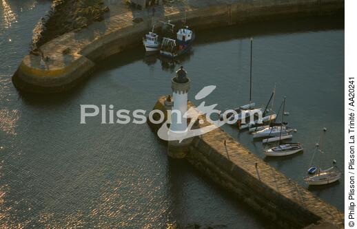Lighthouse Port Haliguen. - © Philip Plisson / Plisson La Trinité / AA20241 - Photo Galleries - Quiberon peninsula [The]