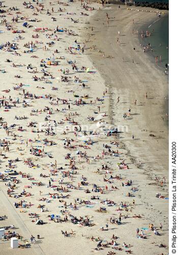 Beach of La Baule. - © Philip Plisson / Plisson La Trinité / AA20300 - Photo Galleries - Town [44]