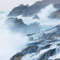 Quiberon, wild coast. © Philip Plisson / Plisson La Trinité / AA20419 - Photo Galleries - Wave