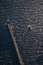 Phare tribord de Port-Tudy,ile de Groix. © Philip Plisson / Plisson La Trinité / AA20434 - Nos reportages photos - Ile [56]