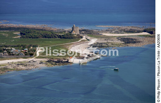Tatihou island. - © Philip Plisson / Plisson La Trinité / AA20606 - Photo Galleries - Manche [The]