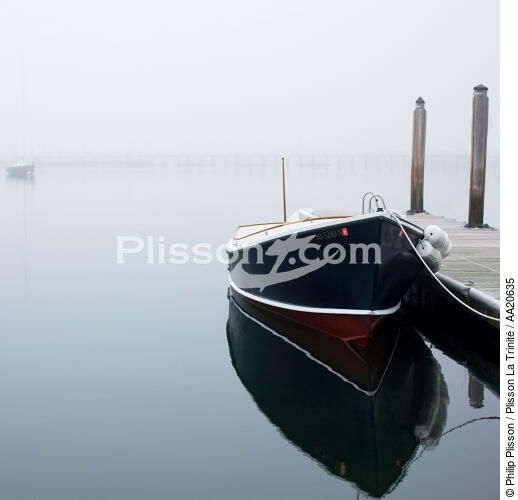 In Maine 3 - © Philip Plisson / Plisson La Trinité / AA20635 - Photo Galleries - Small boat