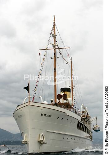 SS Delphine - Classic Week 2005 - © Philip Plisson / Plisson La Trinité / AA20683 - Photo Galleries - Monaco Classic Week 2011