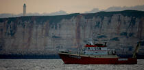 Antifer. © Philip Plisson / Plisson La Trinité / AA20965 - Nos reportages photos - La France vue de la mer