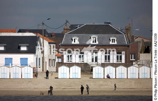 Le Crotoy. - © Philip Plisson / Plisson La Trinité / AA21039 - Nos reportages photos - De Dunkerque à la Baie de Somme