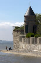 Le Crotoy. © Philip Plisson / Plisson La Trinité / AA21053 - Nos reportages photos - De Dunkerque à la Baie de Somme