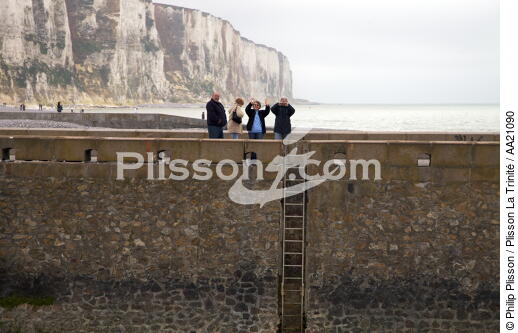 Le Treport. - © Philip Plisson / Plisson La Trinité / AA21090 - Nos reportages photos - La France vue de la mer