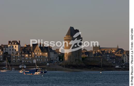 La Tour Solidor à Saint-Malo. - © Philip Plisson / Plisson La Trinité / AA21494 - Nos reportages photos - Ille & Vilaine