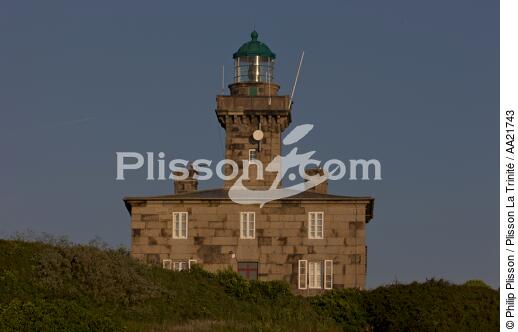 Le phare de Chausey. - © Philip Plisson / Plisson La Trinité / AA21743 - Nos reportages photos - Ile [50]