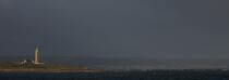 Le phare du Cap Levi dans le Cotentin. © Philip Plisson / Plisson La Trinité / AA21808 - Nos reportages photos - Manche [La]