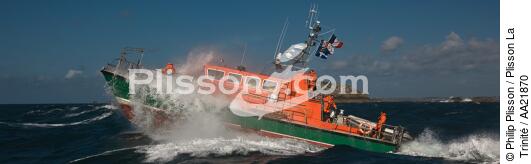Canot de sauvetage de Saint-Malo - © Philip Plisson / Plisson La Trinité / AA21870 - Nos reportages photos - Ille & Vilaine