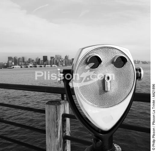 Vue sur Manhattan - © Philip Plisson / Plisson La Trinité / AA21896 - Nos reportages photos - Etats-Unis