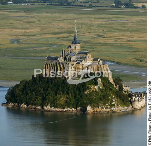 Le Mont-Saint-Michel. - © Philip Plisson / Plisson La Trinité / AA21969 - Photo Galleries - Town [50]