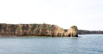 La Pointe du Hoc. © Philip Plisson / Plisson La Trinité / AA22154 - Photo Galleries - Cliff
