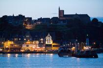 Cancale by night. © Philip Plisson / Plisson La Trinité / AA22367 - Photo Galleries - From Cancale to Saint-Brieuc