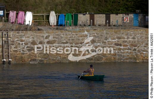 Port Racine dans la Manche. - © Philip Plisson / Plisson La Trinité / AA22651 - Nos reportages photos - Manche [La]