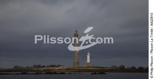 Le phare de l'île Vierge - © Philip Plisson / Plisson La Trinité / AA22810 - Nos reportages photos - Phare [29]