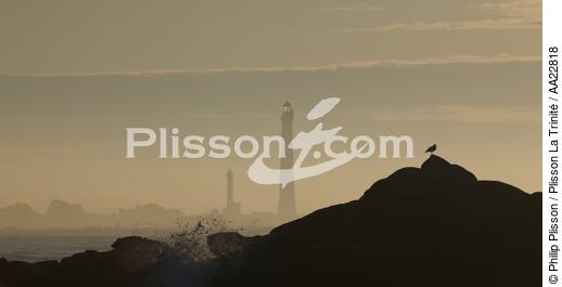 Le phare de l'île Vierge - © Philip Plisson / Plisson La Trinité / AA22818 - Nos reportages photos - Ile Vierge [L']