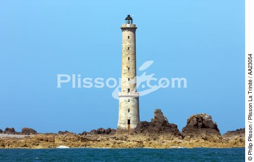 Le phare des Héaux de Bréhat. - © Philip Plisson / Plisson La Trinité / AA23054 - Nos reportages photos - Phare [22]