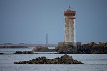 Croix lighthouse at the entrance of the Trieux river. © Philip Plisson / Plisson La Trinité / AA23080 - Photo Galleries - From Paimpol to Sept-Iles