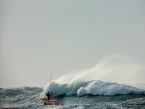 Canot de sauvetage - SNSM © Philip Plisson / Plisson La Trinité / AA23125 - Nos reportages photos - Sauveteur en mer