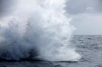 Canot de sauvetage - SNSM © Philip Plisson / Plisson La Trinité / AA23142 - Nos reportages photos - Mer agitée