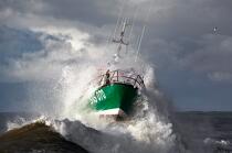 Le canot tout temps de l'île d'Oléron. © Philip Plisson / Plisson La Trinité / AA23161 - Nos reportages photos - Sauvetage en mer