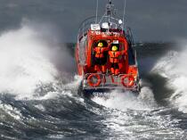Lifeboat. © Philip Plisson / Plisson La Trinité / AA23172 - Photo Galleries - Rough seas