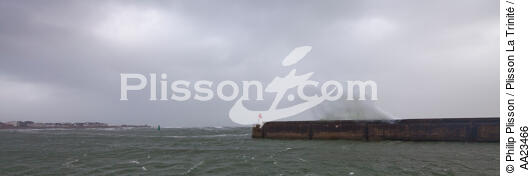 Coup de vent sur Quiberon - © Philip Plisson / Plisson La Trinité / AA23466 - Nos reportages photos - Tempêtes