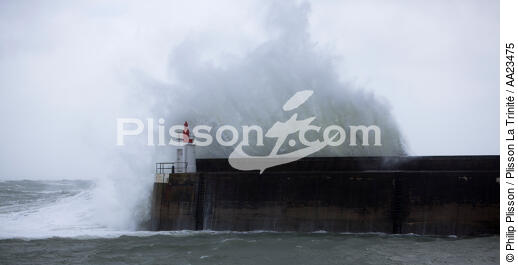 Gale on Quiberon - © Philip Plisson / Plisson La Trinité / AA23475 - Photo Galleries - Rough weather