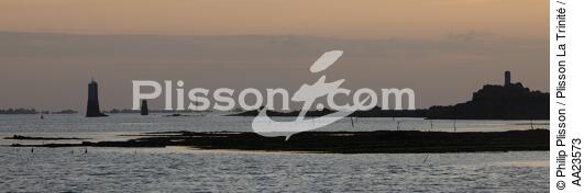 On the Jaudy river. - © Philip Plisson / Plisson La Trinité / AA23573 - Photo Galleries - Buoys and beacons