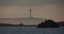 Ouessant island,the Stiff tower © Philip Plisson / Plisson La Trinité / AA23676 - Photo Galleries - Lighthouse [29]