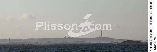 Ile de Ouessant,la tour du Stiff - © Philip Plisson / Plisson La Trinité / AA23678 - Nos reportages photos - Ouessant et l'archipel de Molène