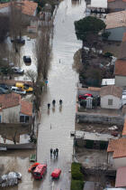 Aytré © Philip Plisson / Plisson La Trinité / AA23782 - Nos reportages photos - Innondation