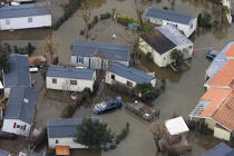 Aytré © Philip Plisson / Plisson La Trinité / AA23783 - Nos reportages photos - Innondation