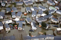 Aytré © Philip Plisson / Plisson La Trinité / AA23784 - Nos reportages photos - Innondation