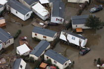 Aytré © Philip Plisson / Plisson La Trinité / AA23785 - Nos reportages photos - Innondation