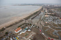 Aytré © Philip Plisson / Plisson La Trinité / AA23787 - Nos reportages photos - Innondation