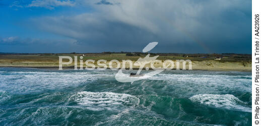 Bay of Audierne - © Philip Plisson / Plisson La Trinité / AA23926 - Photo Galleries - Storms