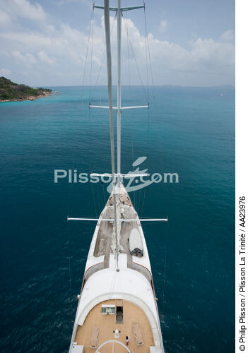 On board the Ponant. - © Philip Plisson / Plisson La Trinité / AA23976 - Photo Galleries - Ponant [The]