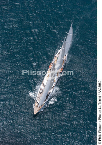 Le Ponant dans l'océan indien. - © Philip Plisson / Plisson La Trinité / AA23980 - Nos reportages photos - La Grande Croisière