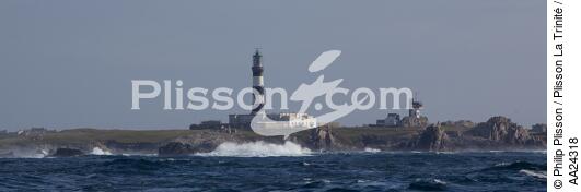 Créac'h lighthouse on Ouessant - © Philip Plisson / Plisson La Trinité / AA24318 - Photo Galleries - Ouessant
