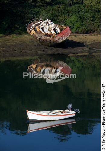 Aber Wrac'h. - © Philip Plisson / Plisson La Trinité / AA24417 - Photo Galleries - Small boat