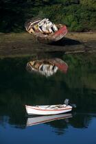 Aber Wrac'h. © Philip Plisson / Plisson La Trinité / AA24417 - Photo Galleries - Small boat