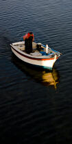 In the port of Roscoff. © Philip Plisson / Plisson La Trinité / AA24582 - Photo Galleries - Small boat
